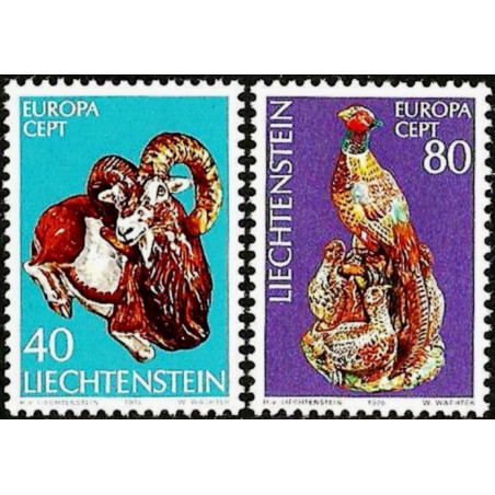 Lichtenšteino pašto ženklai (1976). Amatininkų rankdarbiai