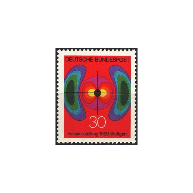German stamps (1969) for sale. Radio