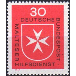 German stamps (1969) for sale. Malteser Hilfsdienst