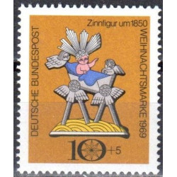 Vokietijos pašto ženklai (1969). Kalėdos