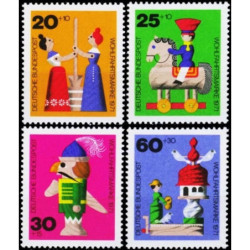 Vokietijos pašto ženklai (1971). Mediniai žaislai