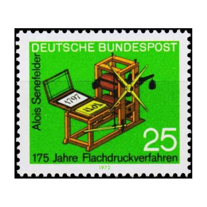 Germany stamps (1972) for sale. History of printing