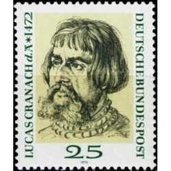 Vokietijos pašto ženklai (1972). Lukas Kranachas