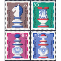 Vokietijos pašto ženklai (1972). Šachmatai