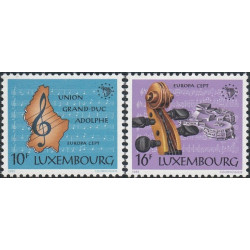 Liuksemburgo pašto ženklai (1985). Europos muzikos metai