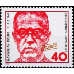 Vokietijos pašto ženklai (1973). Pranciškonų vienuolis