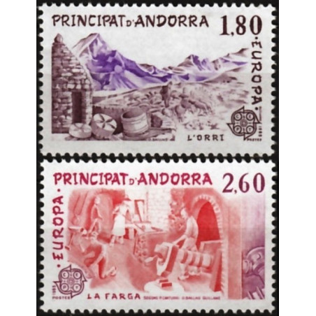 Andoros pašto ženklai (1983). Žmonijos išradimai