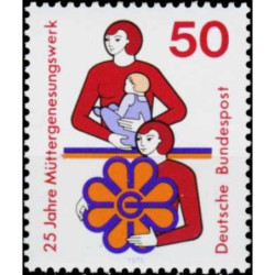 Vokietijos pašto ženklai (1975). Parama motinoms