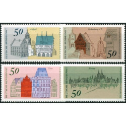 Vokietijos pašto ženklai (1975). Architektūros paminklai