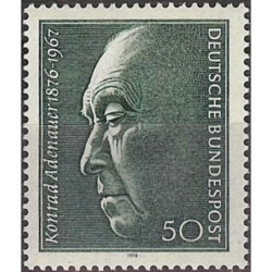 Vokietijos pašto ženklai (1976). Konradas Adenaueris