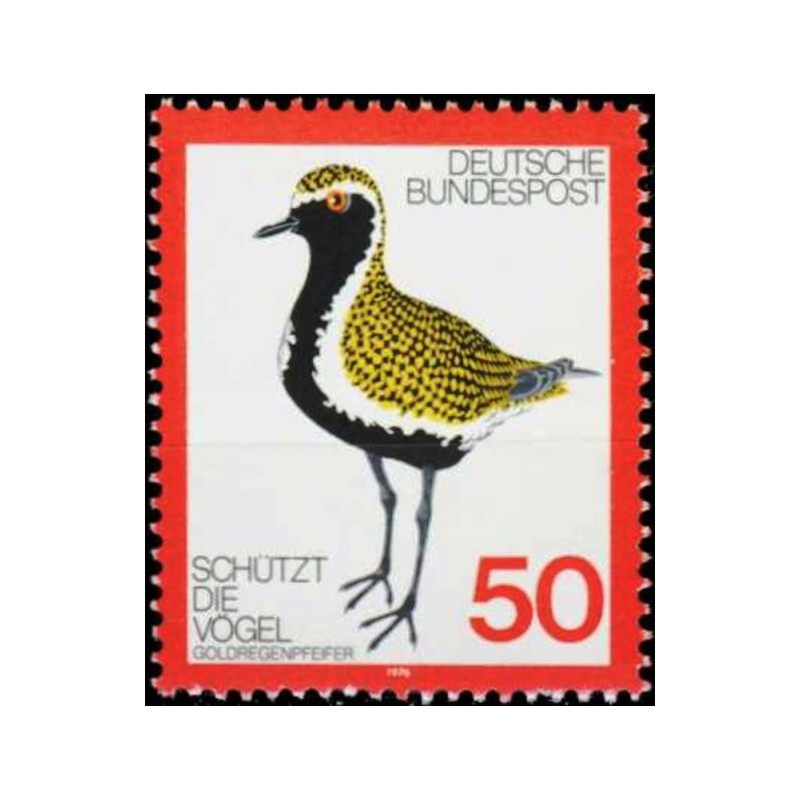 Vokietijos pašto ženklai (1976). Paukščių apsauga