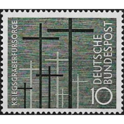 Vokietijos pašto ženklai (1956). Karo aukos