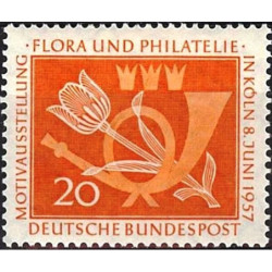 Vokietijos pašto ženklai (1957). Pašto istorija