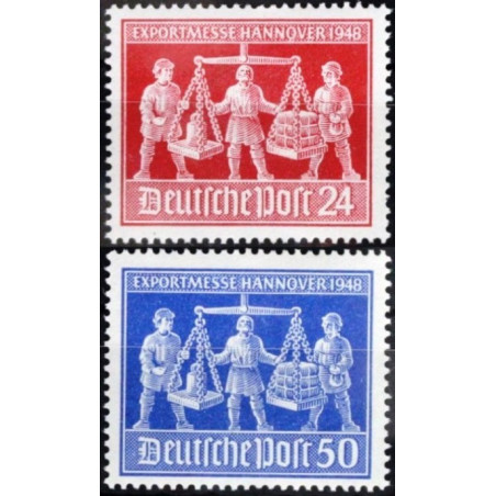 German stamps (1948) for sale. Hannover Fair