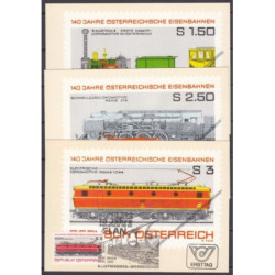 Austrijos pašto ženklai (1977). Geležinkelių transportas