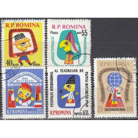 Rumunijos pašto ženklai (1960). Lėlės