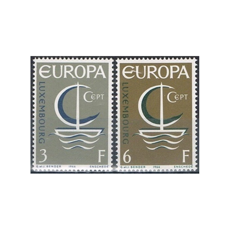 Luxembourg 1966 - Fantastic prices on Europa Stamps‎