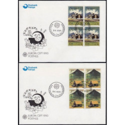 Faroe Islands 1990. Post Offices