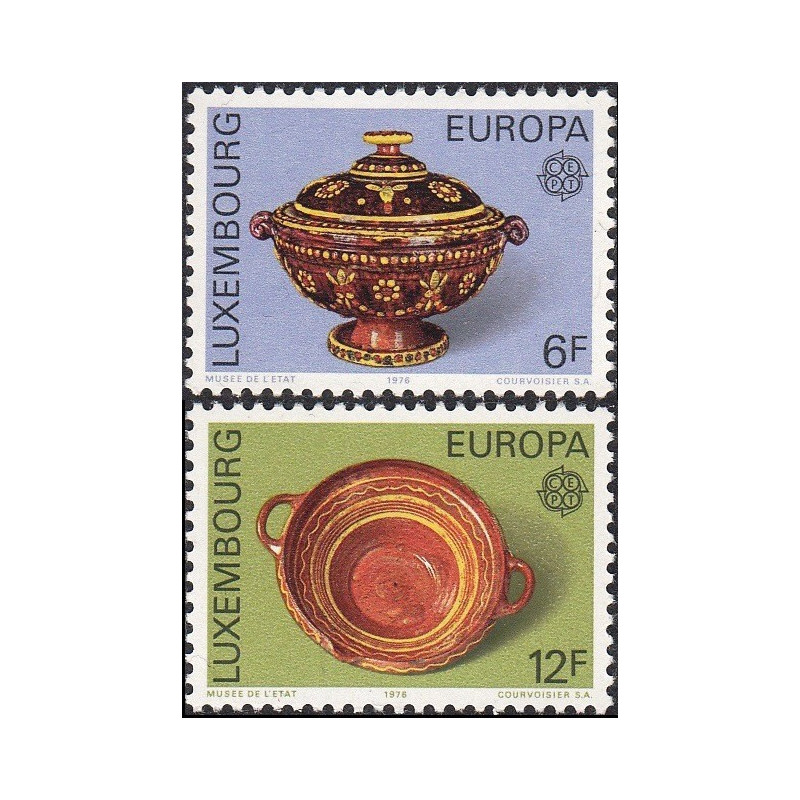 Liuksemburgo pašto ženklai (1976). Amatininkų rankdarbiai