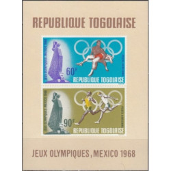 Togo 1968. Summer Olympic Games Mexico City