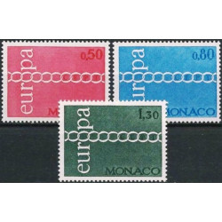 Monako pašto ženklai (1971) - Fantastiškos Europa ženklų kainos‎
