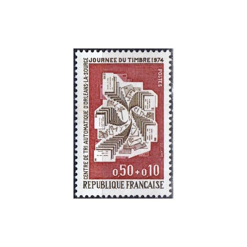 Prancūzija 1974. Pašto ženklo diena