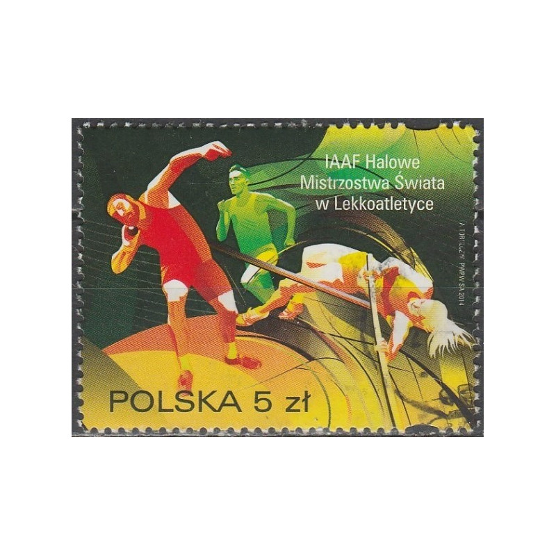 Lenkijos pašto ženklai (2014). Sportas