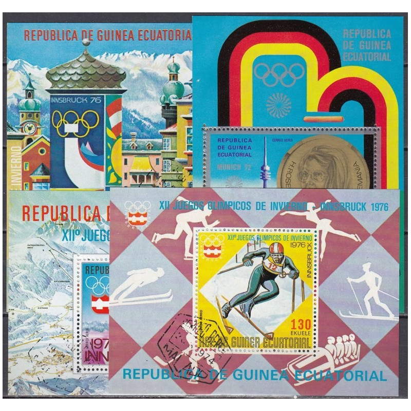 Equatorial Guinea. Set of Cancelled Blocks V