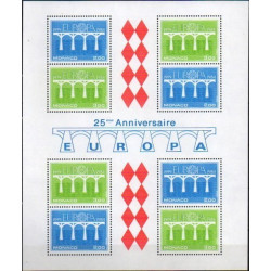 Monako pašto ženklai (1984). CEPT - 25-eri metai, Stilizuotas tiltas
