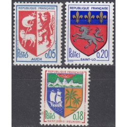 Prancūzija 1960-ieji. Miestų herbai