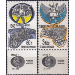 Čekoslovakija 1965. Kosmoso tyrinėjimai (Apollo 11)