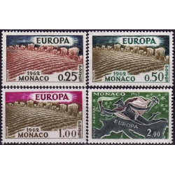 Monako pašto ženklai (1962) - Fantastiškos Europa ženklų kainos‎