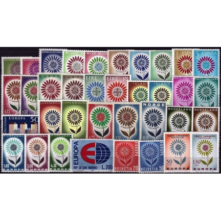 Set of stamps from 1964 - Fantastic prices on Europa Stamps