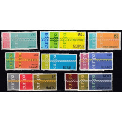 Set of stamps from 1971 - Fantastic prices on Europa Stamps