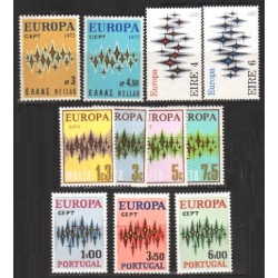 Set of stamps from 1972 - Fantastic prices on Europa Stamps