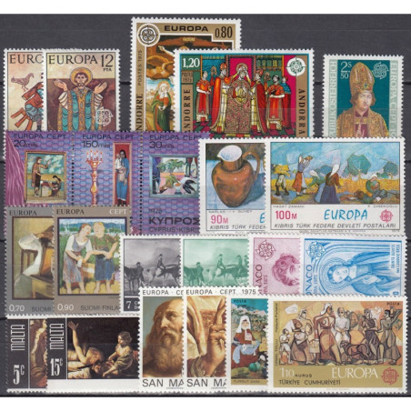 Rinkinys 1975 - Paveikslai Europa ženkluose