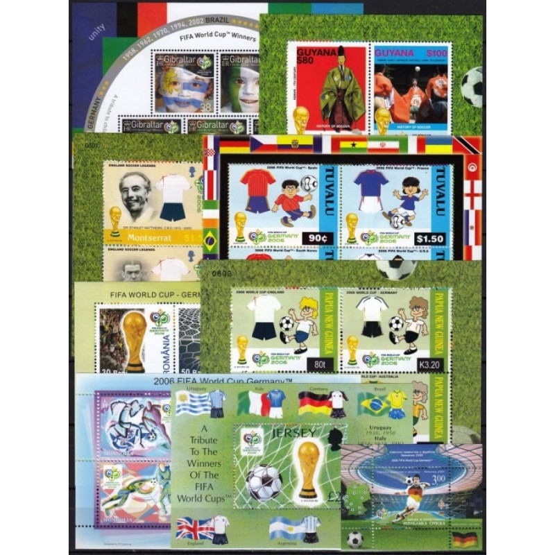FIFA Pasaulio taurė Vokietijoje (2006). Blokų rinkinys