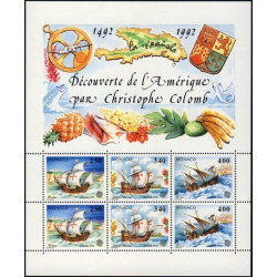 Monako pašto ženklai (1992). Amerikos atradimas
