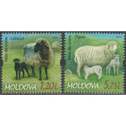 Moldavijos pašto ženklai (2014). Avys