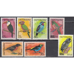 Surinamas 1977. Paukščiai