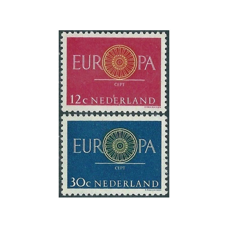 Nyderlandų pašto ženklai (1960) - Fantastiškos Europa ženklų kainos