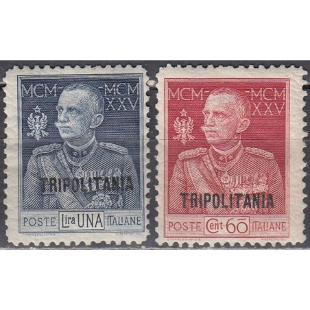 Tripolitanija 1925. Italijos karalius Viktoras Emanuelis III