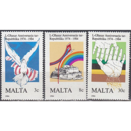Malta 1984. Nepriklausomybės sukaktis