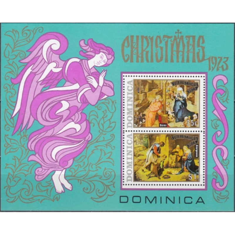 Dominika 1973. Religiniai paveikslai (Kalėdos)