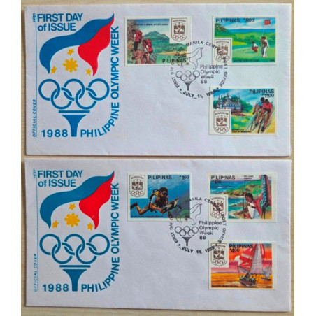 Philippines 1988. Olympic Week