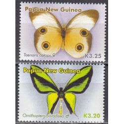 Papua Naujosios Gvinėjos pašto ženklai (2006). Drugeliai