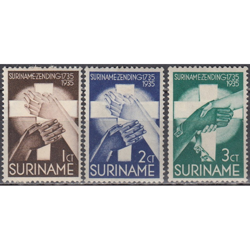 Surinam 1935. Moravian Church