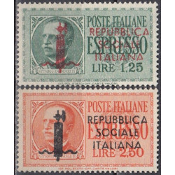 Italijos socialinė respublika 1944. Perspaudai Benito Musolinio vyriausybei