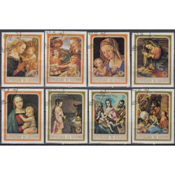 Burundi 1968. Christmas (paintings)