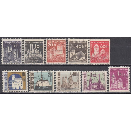 Čekoslovakija. Štampuotų ženklų rinkinukas 05